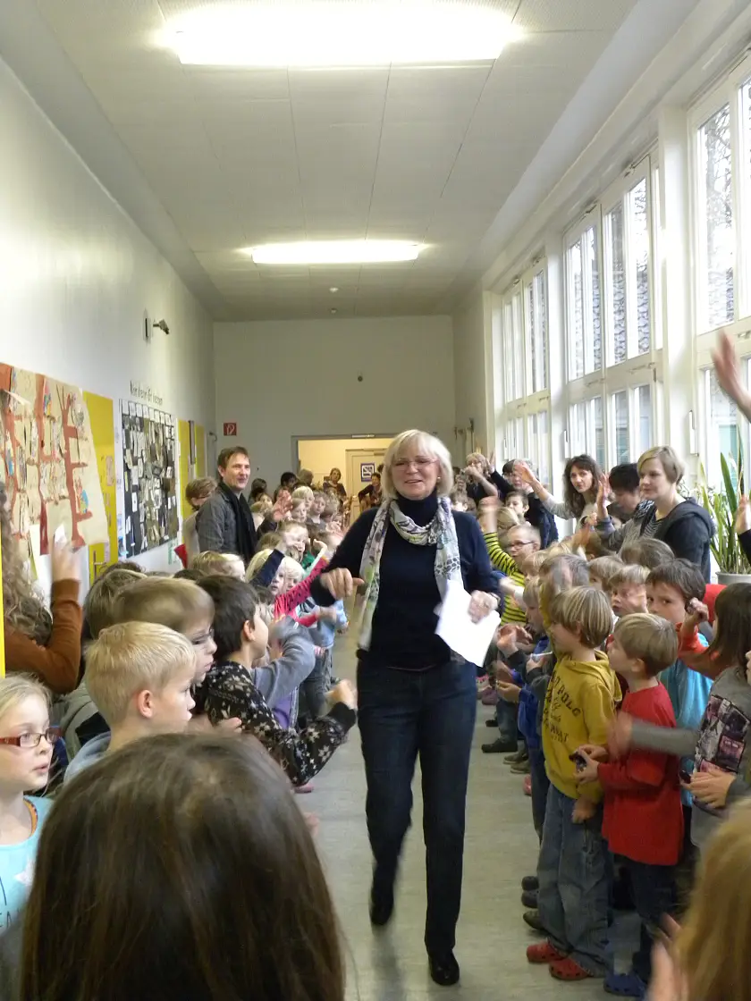 Bild der Verabschiedung der Schulleitung