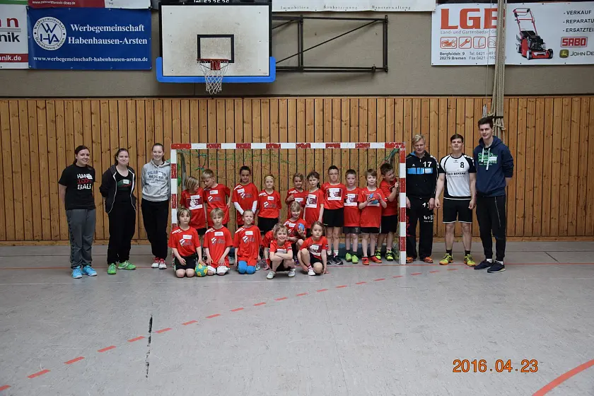 Kinder der Handball AG
