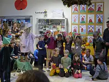 Bild vom Herbstfest an der Grundschule Grolland