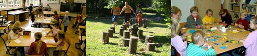 Foto einiger Betreuungsangebote der Verlässlichen Schule