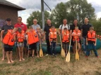 Kanufahrt mit den Vätern