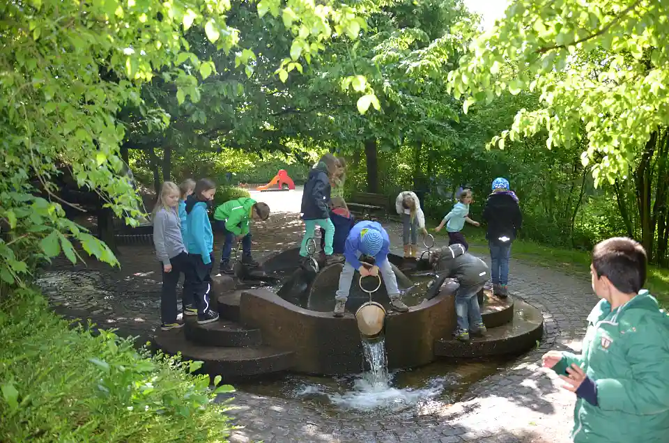Wasserspielplatz in Bremerv&ouml;rde