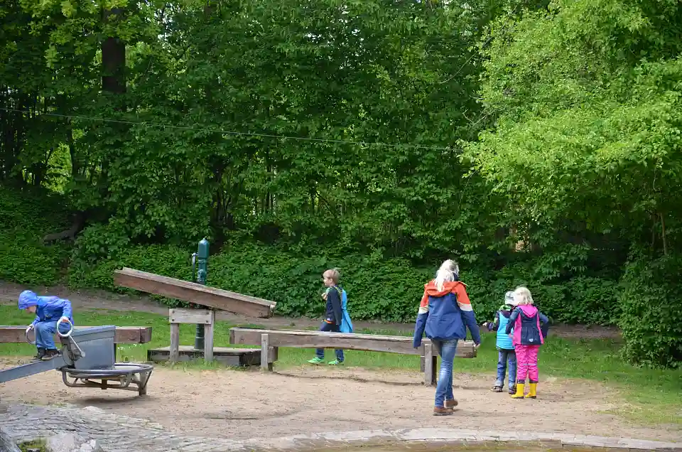 Wasserspielplatz in Bremerv&ouml;rde