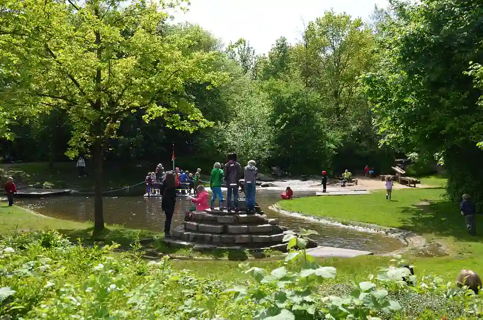 Wasserspielplatz in Bremerv&ouml;rde