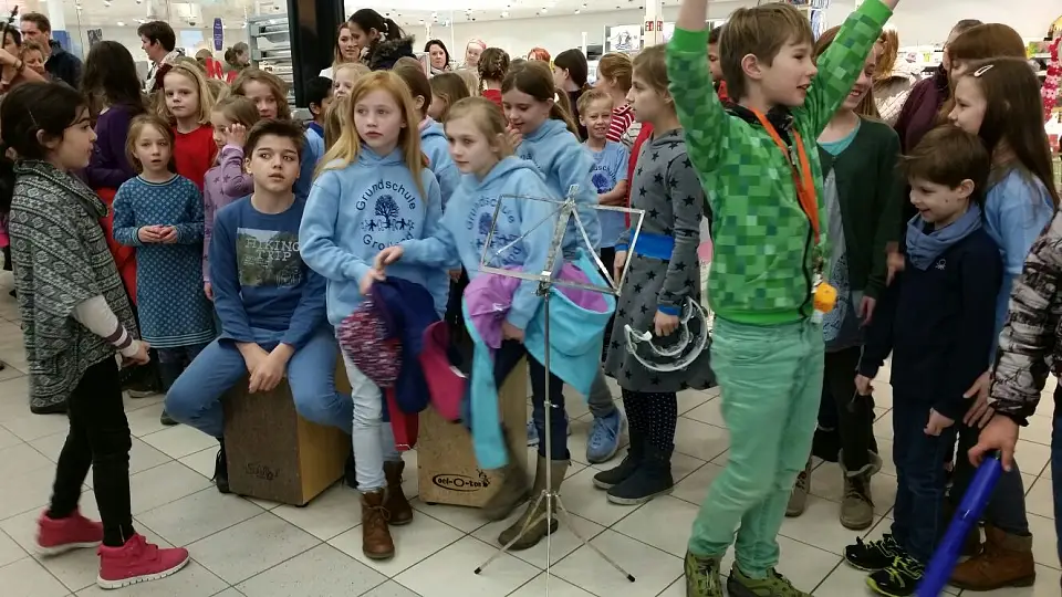 Jubel nach der gewonnen Wette