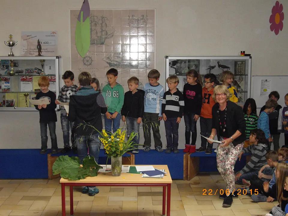 Siegerehrung Sportfest 2015