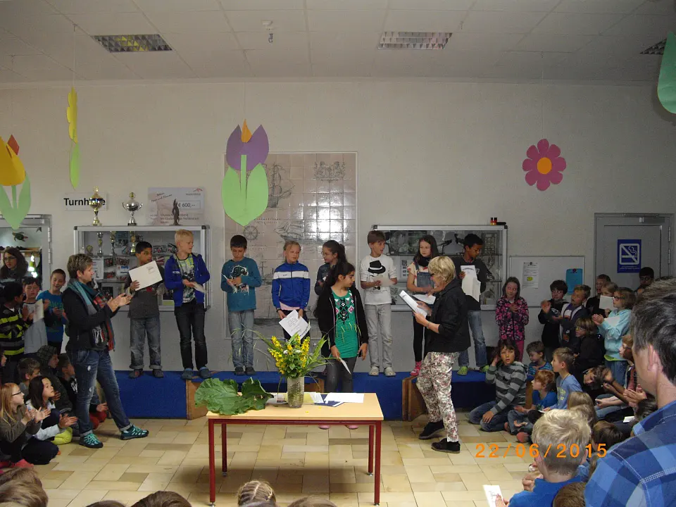 Siegerehrung Sportfest 2015