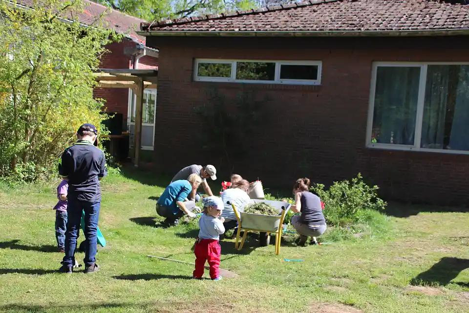 Auch die Kleinsten sind dabei