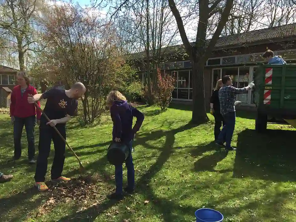 Zwischen Trakt B und C