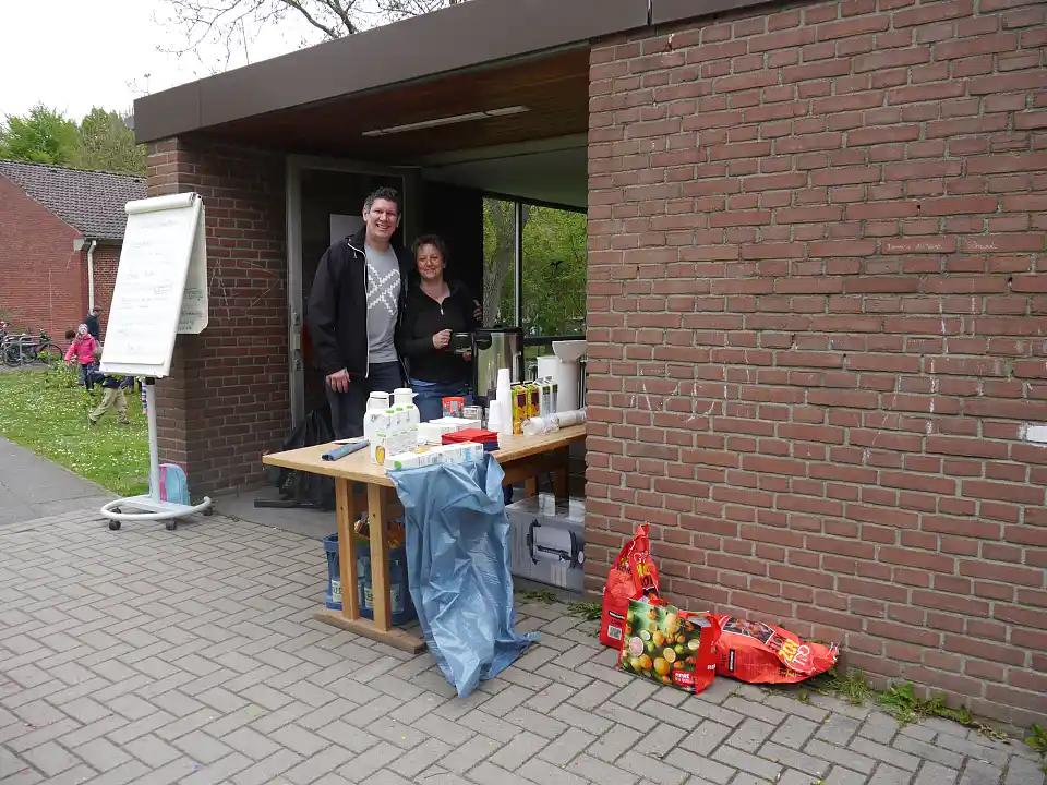 Der Schulverein sorgte f&uuml;r das leibliche Wohl