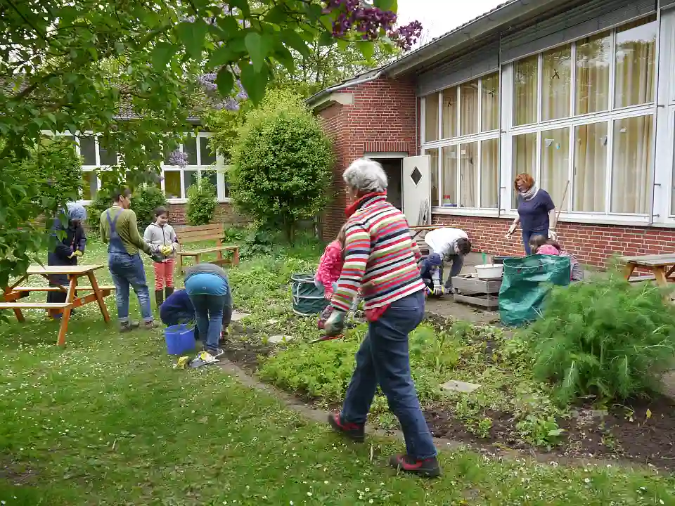&Uuml;berall wurde gearbeitet